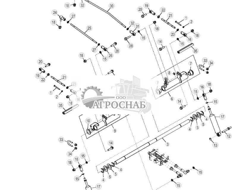 Тяговая система рулевого механизма - ST2403 125.jpg